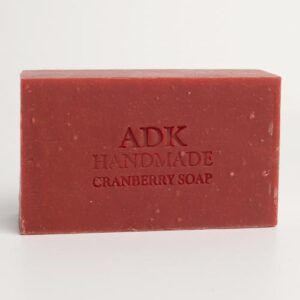 Cranberry handmade soap 4 oz unlabeled